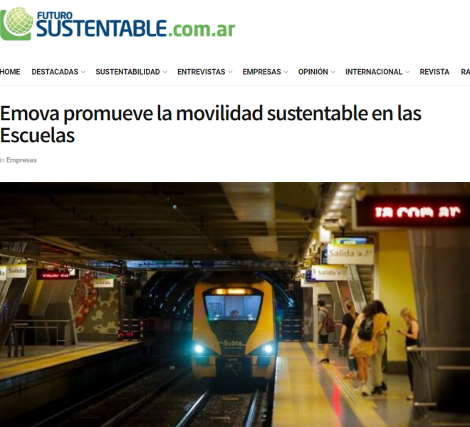 Nota de Futuro Sustentable sobre la movilidad sustentable