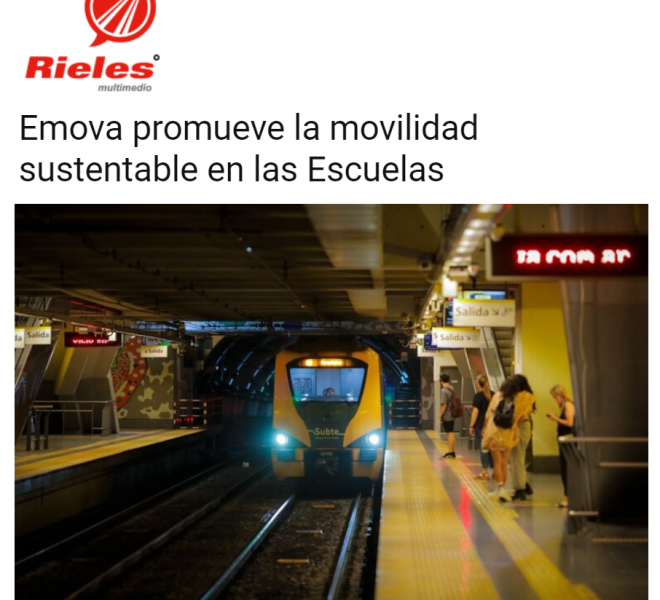 Nota de Rieles sobre la movilidad sustentable