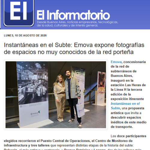 Nota de El Informatorio sobre la muestra fotográfica