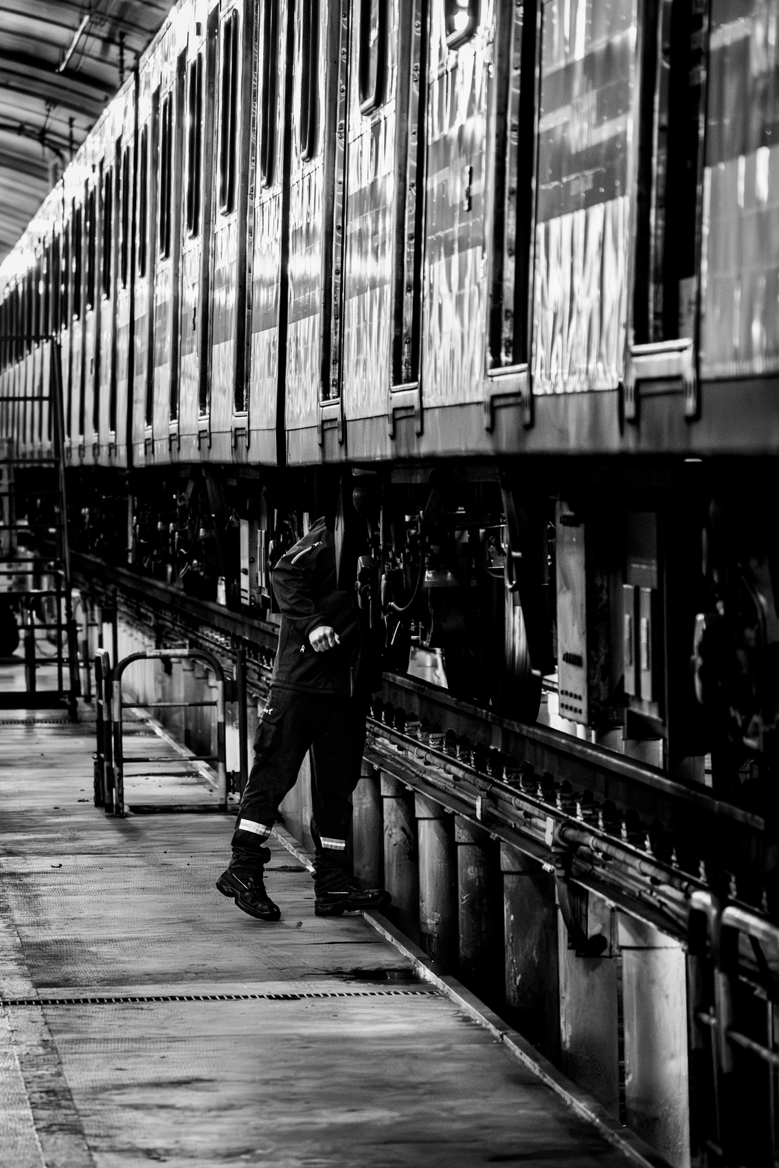 Federico González. Formación Alstom 300 - Taller Parque Patricios, Línea H