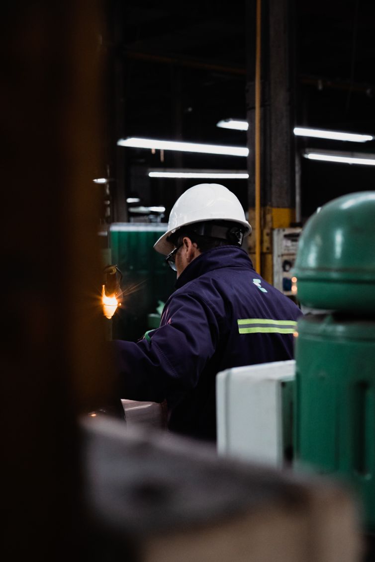Gianfranco Chiappe. Taller Polvorín de la Red de Subte y Premetro