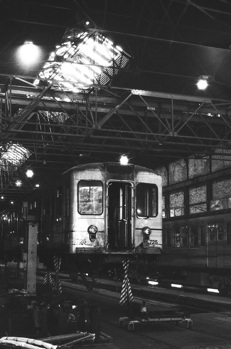 Julián Casella. Taller Polvorín de la Red de Subte y Premetro